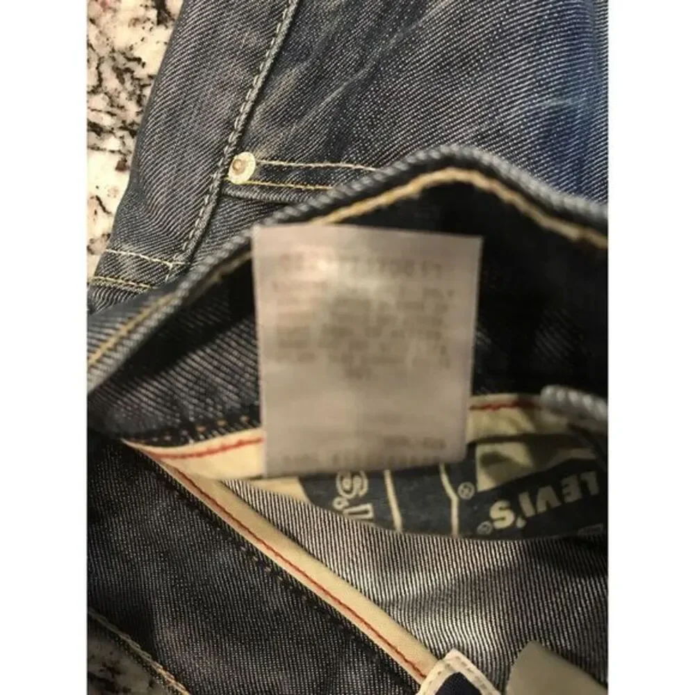 Levi's 511 Mens‎ Blue Jeans Slim Fit Skinny Stretch Blue Measures Size 29x29